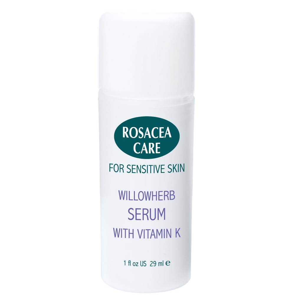 Rosacea Care Serum - reduces visible redness, soothes and calms rosacea while restoring the skin's healthy glow and diminishing the appearance of facial lines. (1 Fl Oz) - dailyvitalstore
