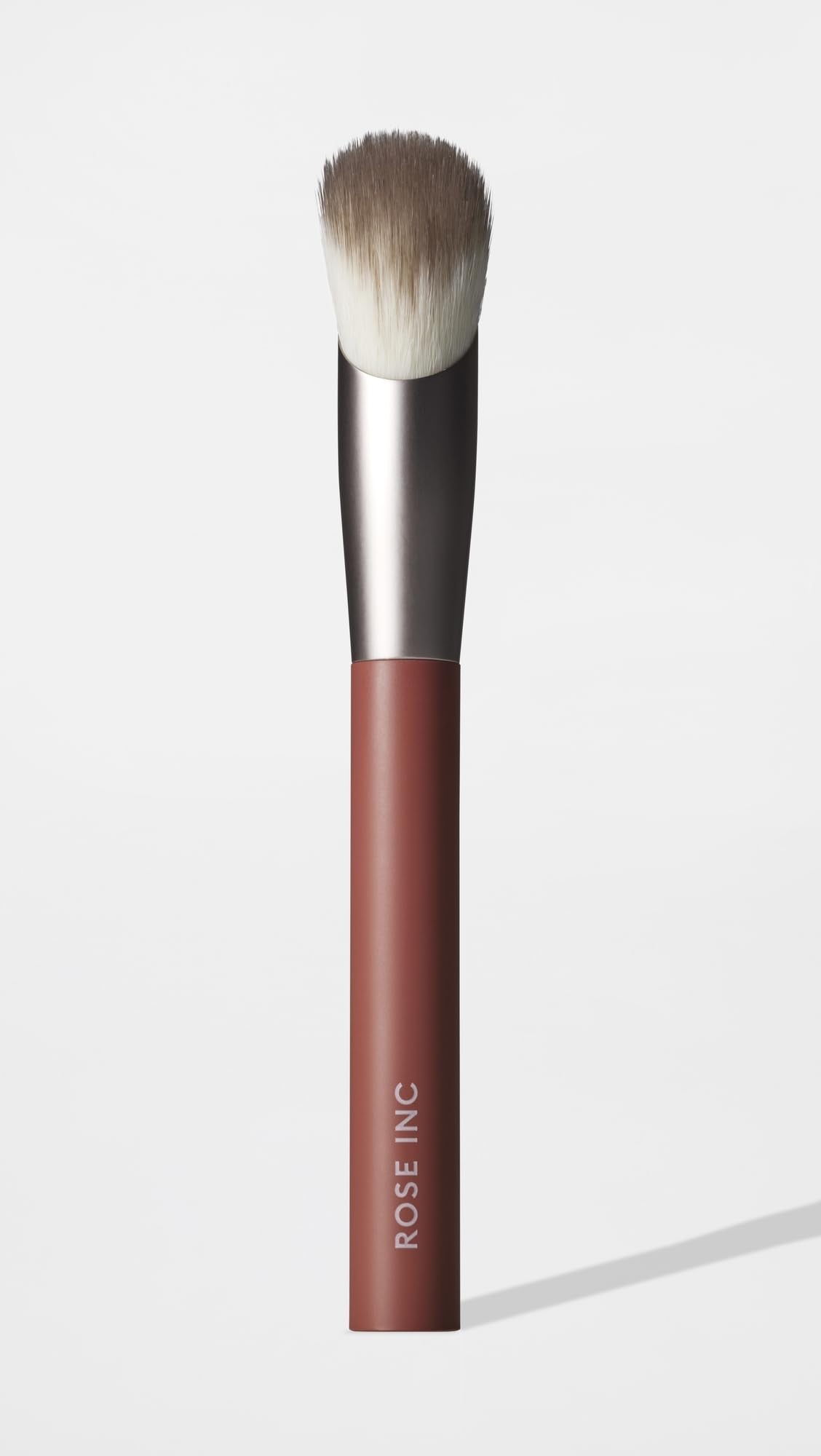 Rose Inc Number 2 Angled Blush Brush - Vegan & Sustainable Makeup Brush for Precise Application - dailyvitalstore