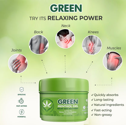 Ross D’Elen Green Menthol Gel Small - 3 Pack (3) - dailyvitalstore