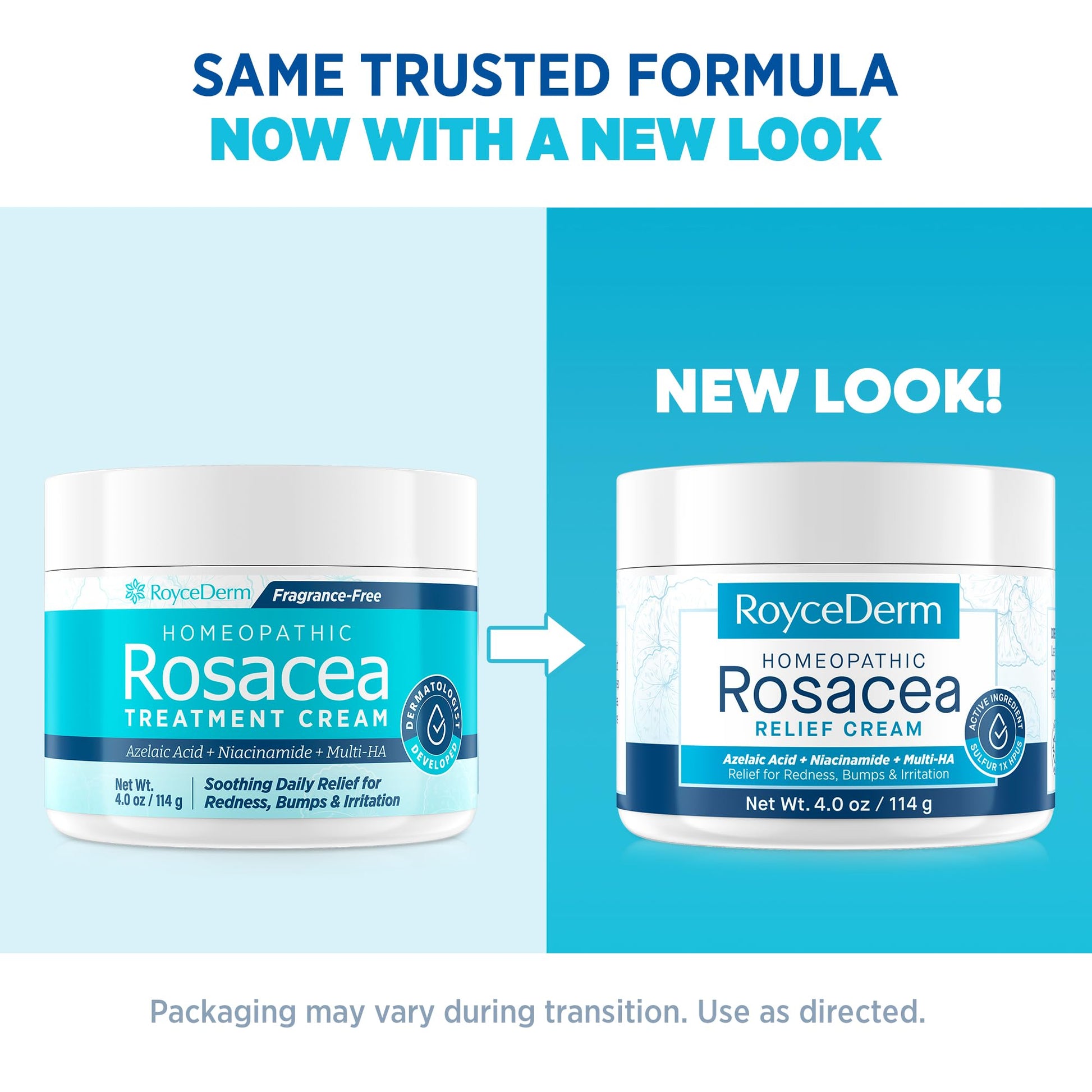 Roycederm Rosacea Treatment for Face with Azelaic Acid – Redness Relief & Corrector – Sensitive Skin Moisturizer for Redness, Bumps & Irritation - dailyvitalstore