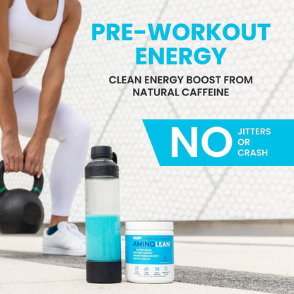 RSP NUTRITION AminoLean Pre Workout Powder, Amino Energy & Weight Management with Vegan BCAA Amino Acids, Natural Caffeine, Preworkout Boost for Men & Women, 30 Serv, Pink Lemonade… - dailyvitalstore