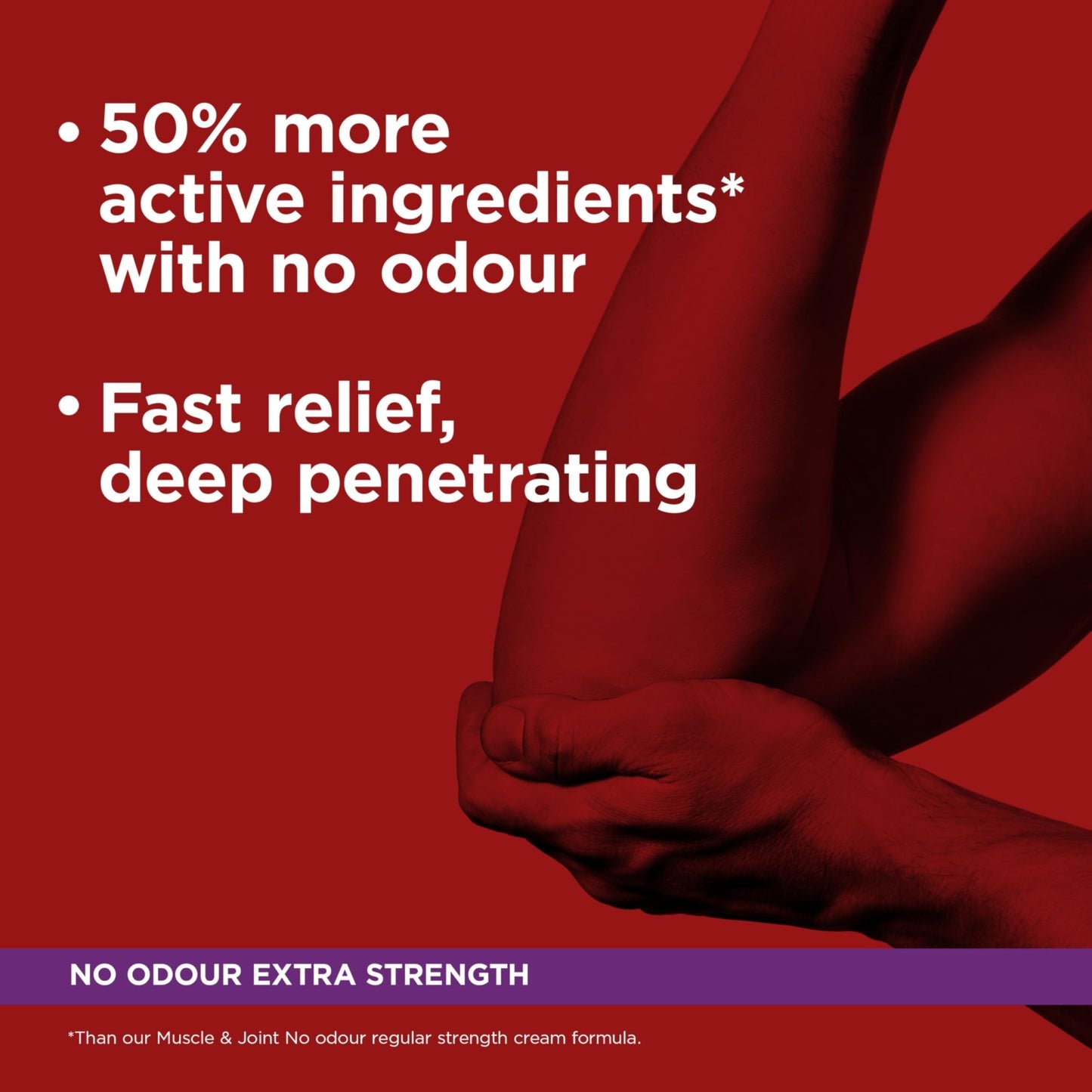 RUB A535 ULTRA STRENGTH NO ODOUR CREAM For Deep Penetrating Relief of Muscle, Joint & Arthritic Pain 100 g - dailyvitalstore