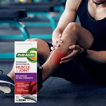 RUB A535 ULTRA STRENGTH NO ODOUR CREAM For Deep Penetrating Relief of Muscle, Joint & Arthritic Pain 100 g - dailyvitalstore