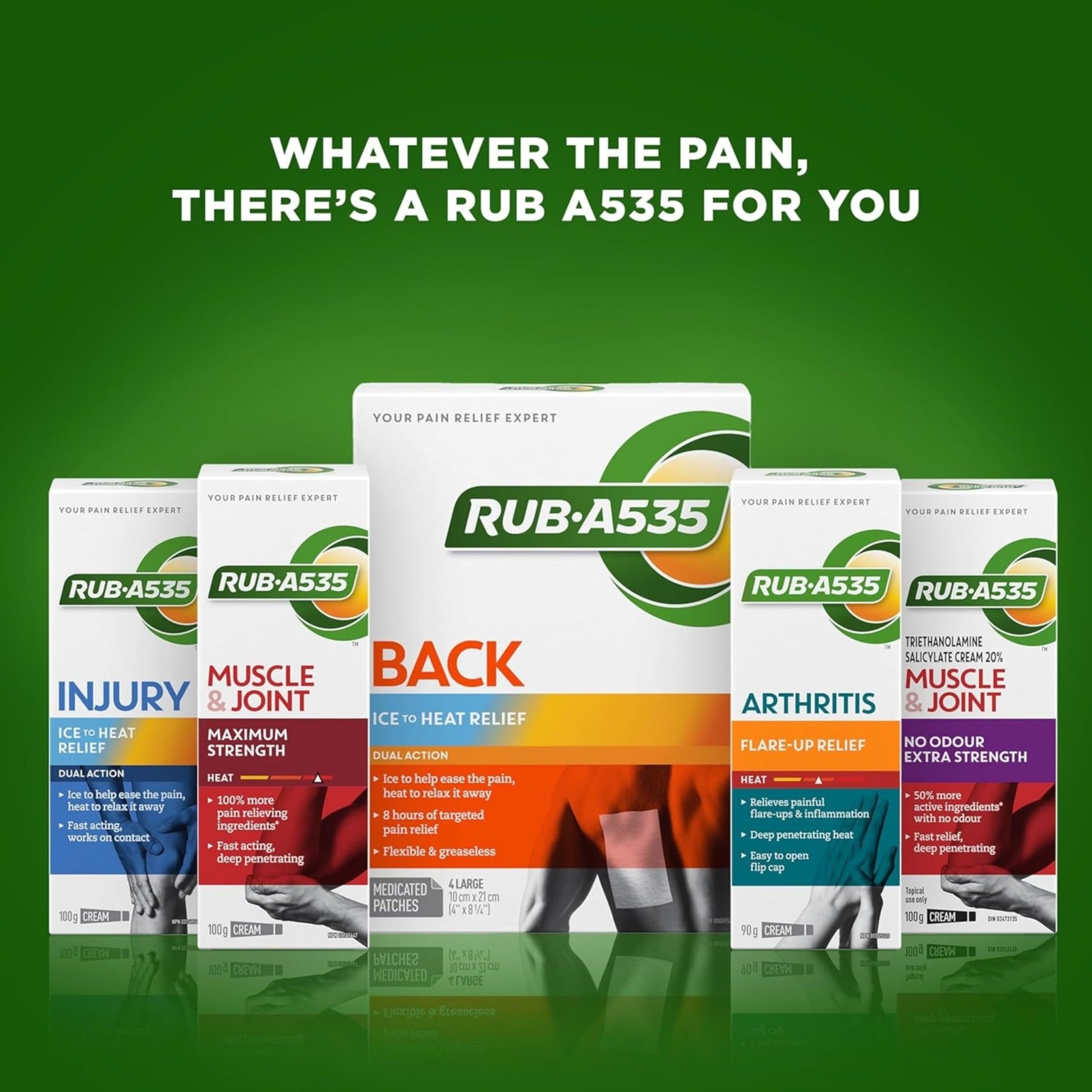 RUB A535 ULTRA STRENGTH NO ODOUR CREAM For Deep Penetrating Relief of Muscle, Joint & Arthritic Pain 100 g - dailyvitalstore