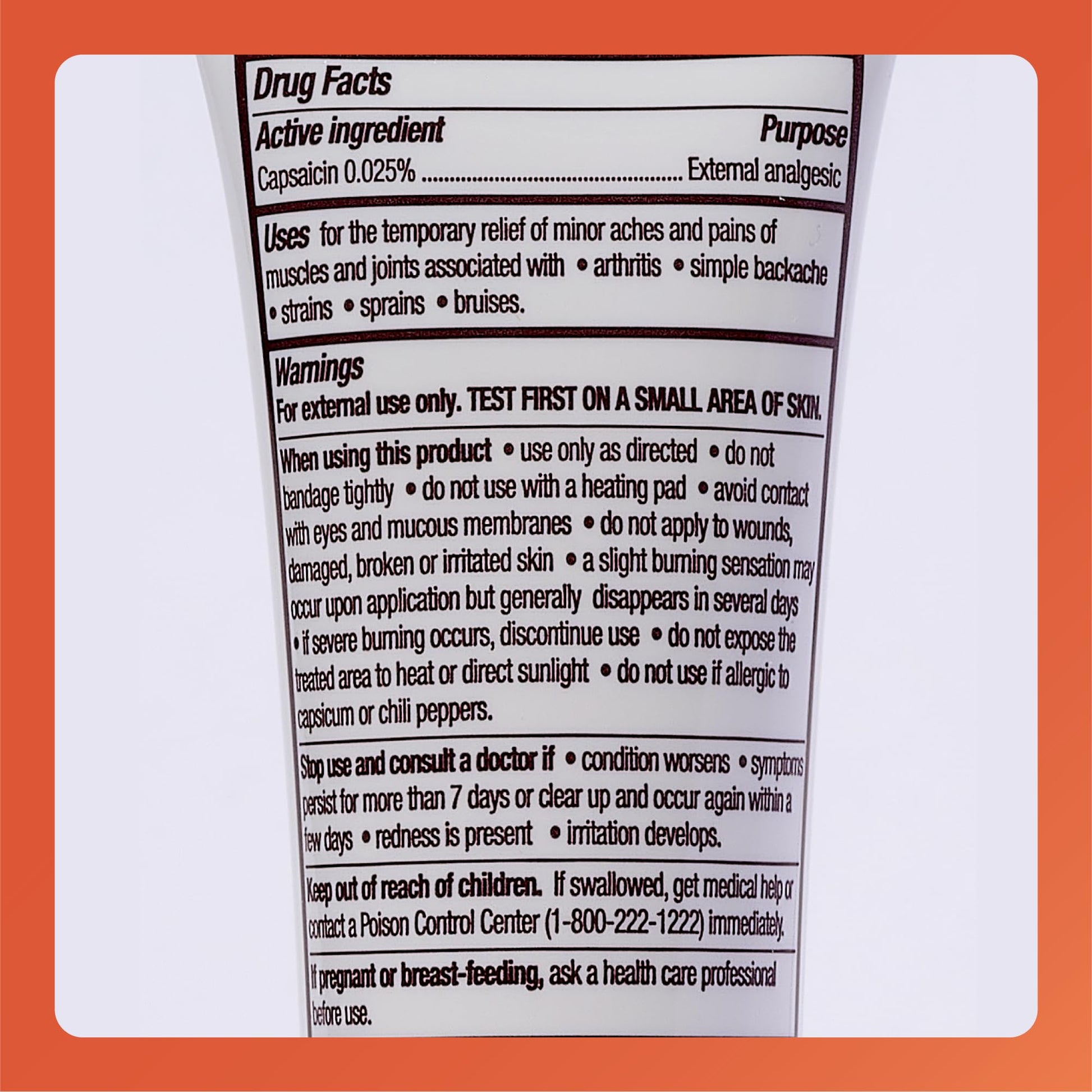 Rugby Capsaicin 0.025% Cream for Penetrating Pain Relief - 2.1 Oz (60g) (3 Pack) - dailyvitalstore