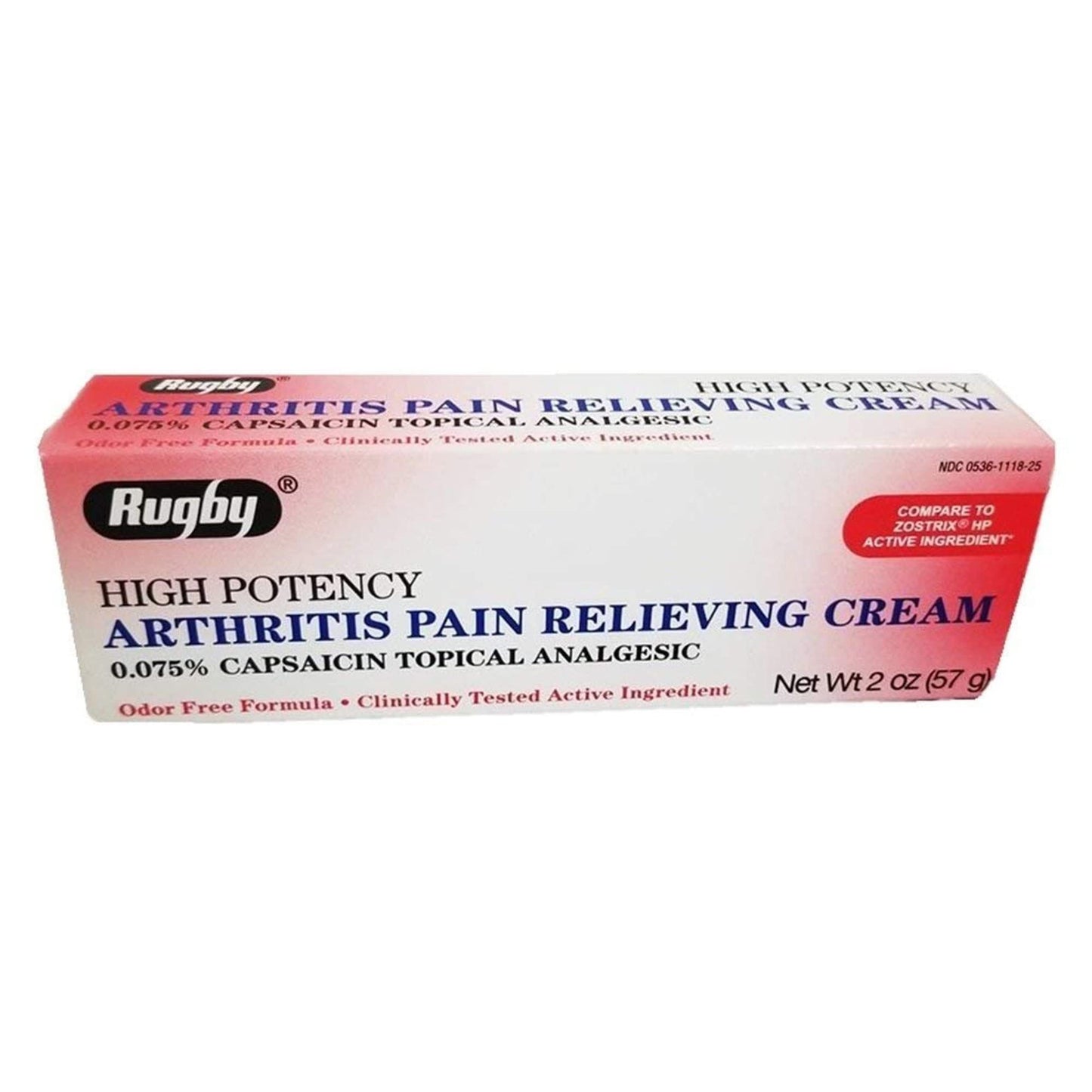 Rugby High Potency Arthritis Pain Relieving Cream, 2 oz Each (Pack of 6) - dailyvitalstore
