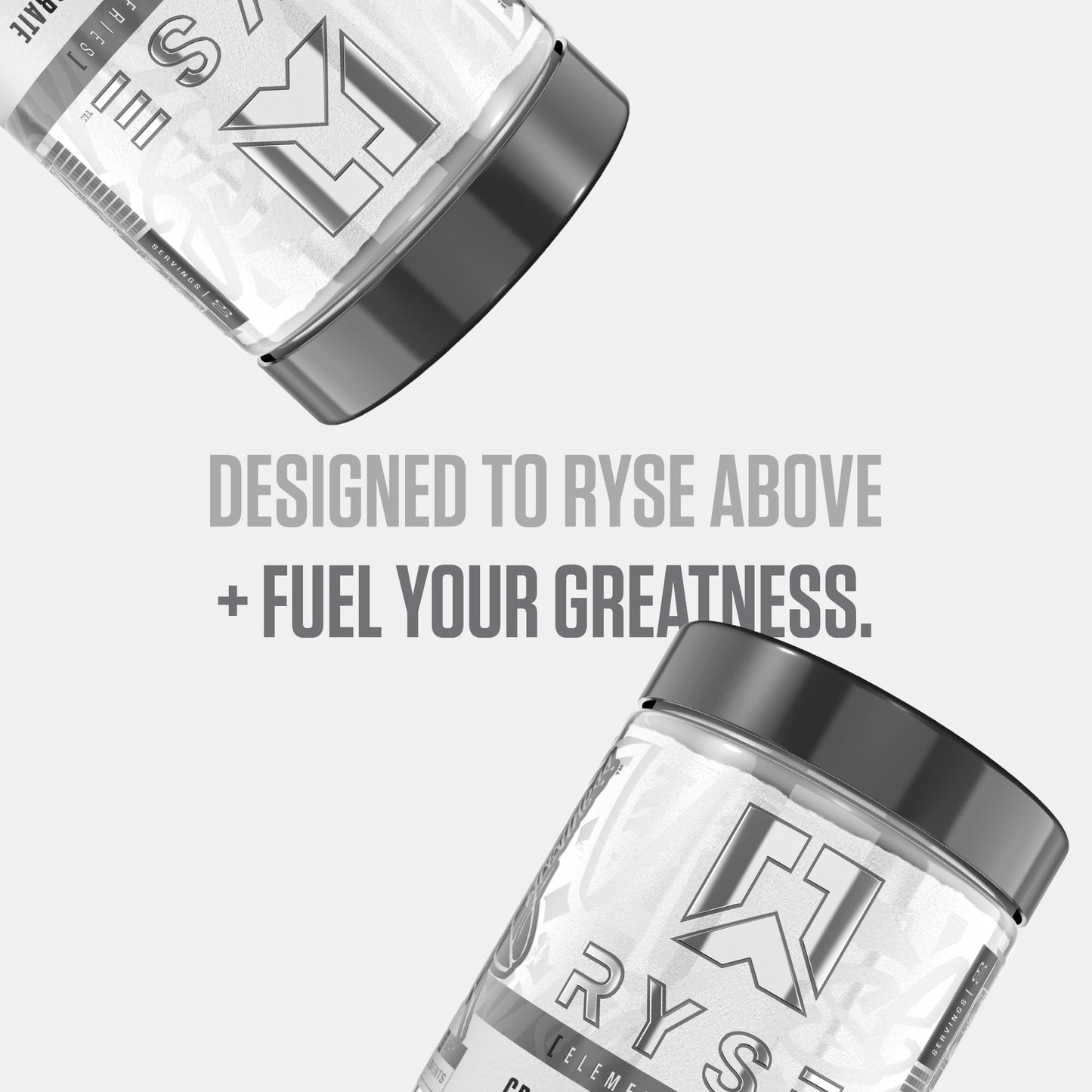 RYSE Creatine Monohydrate Powder - Unflavored - Supports Men & Women Lean Muscle Growth, Strength, Power, and Endurance - Helps Reduce Fatigue - dailyvitalstore