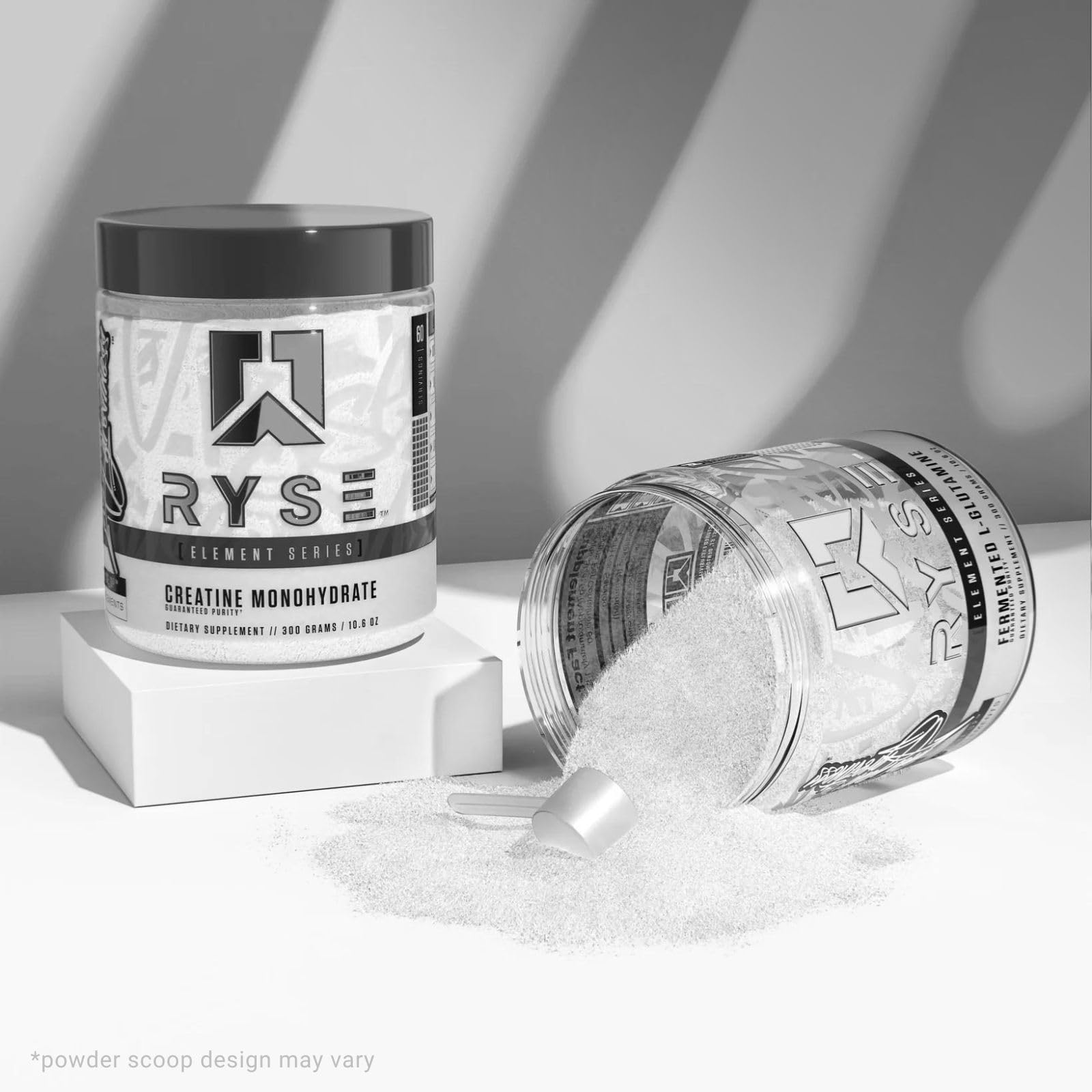 RYSE Creatine Monohydrate Powder - Unflavored - Supports Men & Women Lean Muscle Growth, Strength, Power, and Endurance - Helps Reduce Fatigue - dailyvitalstore