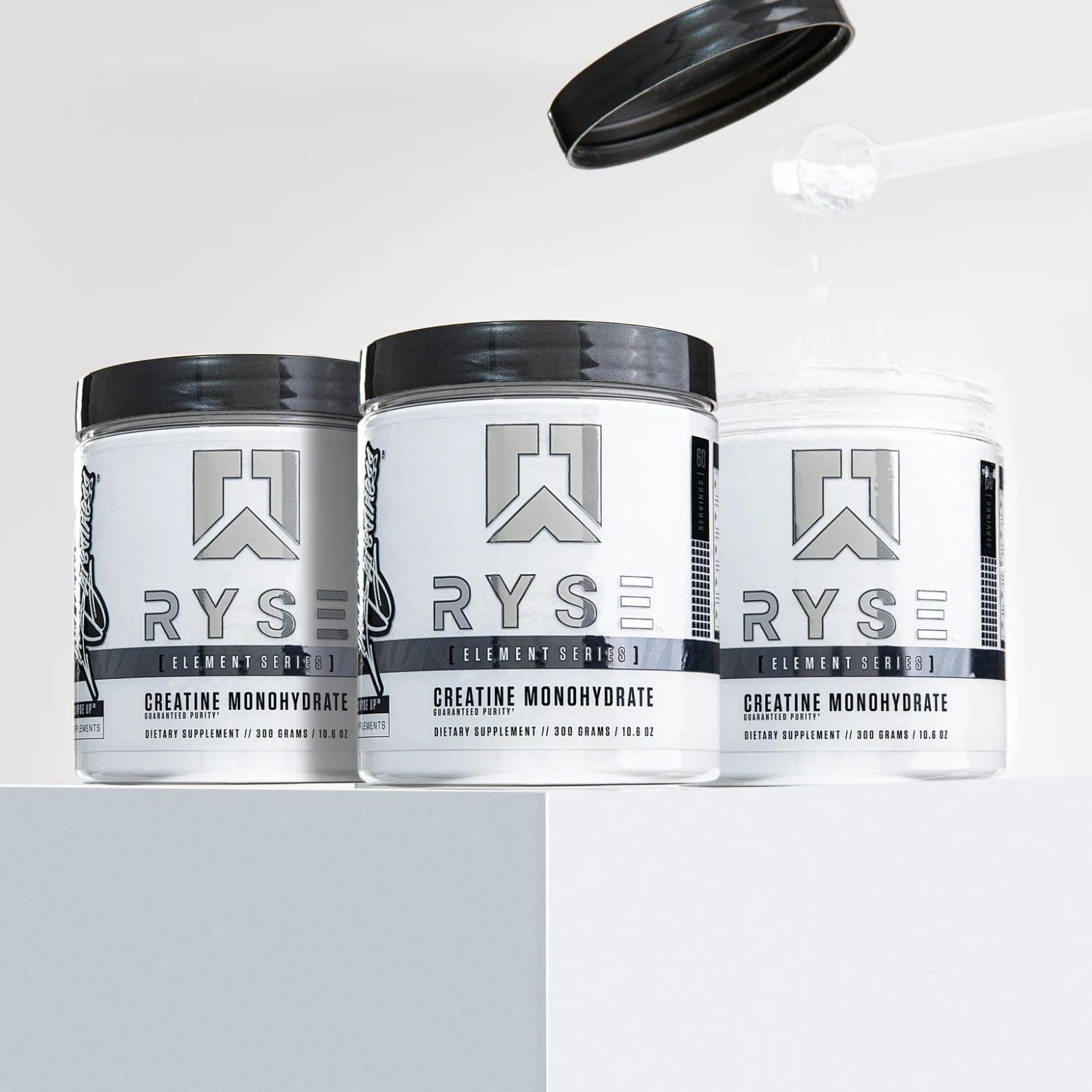 RYSE Creatine Monohydrate Powder - Unflavored - Supports Men & Women Lean Muscle Growth, Strength, Power, and Endurance - Helps Reduce Fatigue - dailyvitalstore
