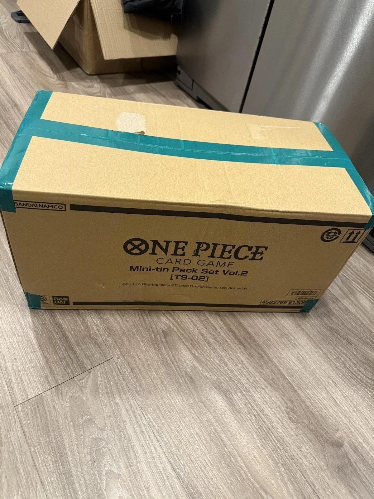 One Piece Card Game Mini Tin Vol.2 TS-02 Japanese Asian Limited NEW SEALED CASE