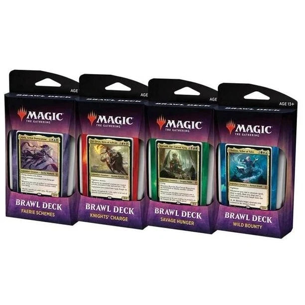 MTG MAGIC THRONE OF ELDRAINE BRAWL DECK SET OF 4 PACKS ENGLISH