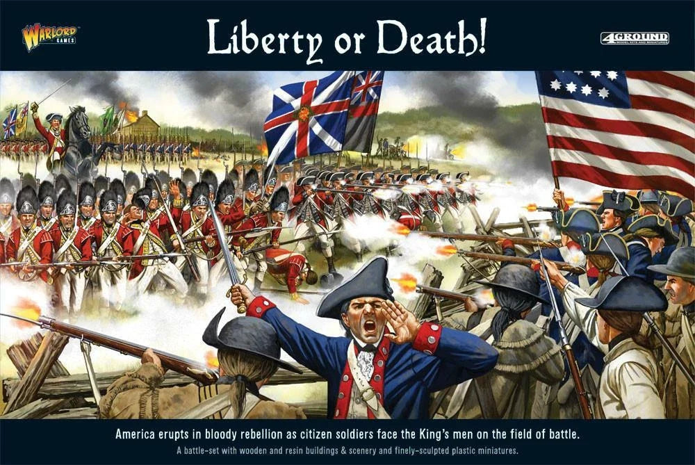 Black Powder Revolutionary War Liberty or Death Set 1:56 WGR-START-01
