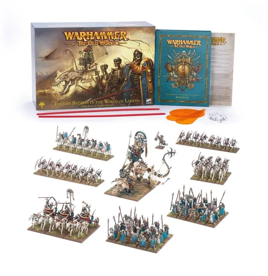 Tomb Kings of Khemri Box Set - Warhammer The Old World - Brand New! 07-01