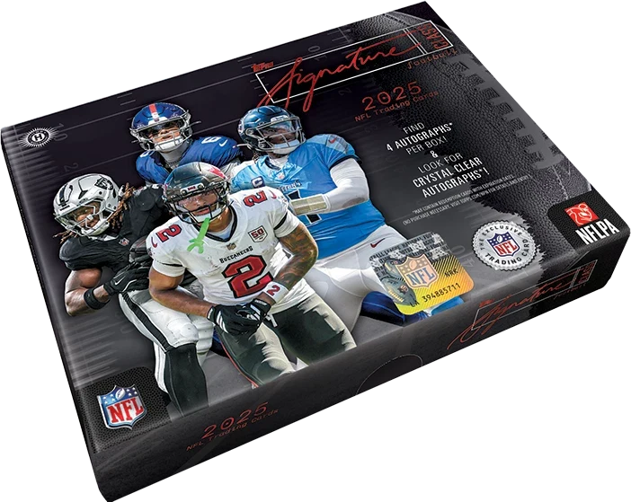 2025 TOPPS SIGNATURE CLASS FOOTBALL JUMBO BOX (4 AUTOs) NFL Brand New Sealed QTY