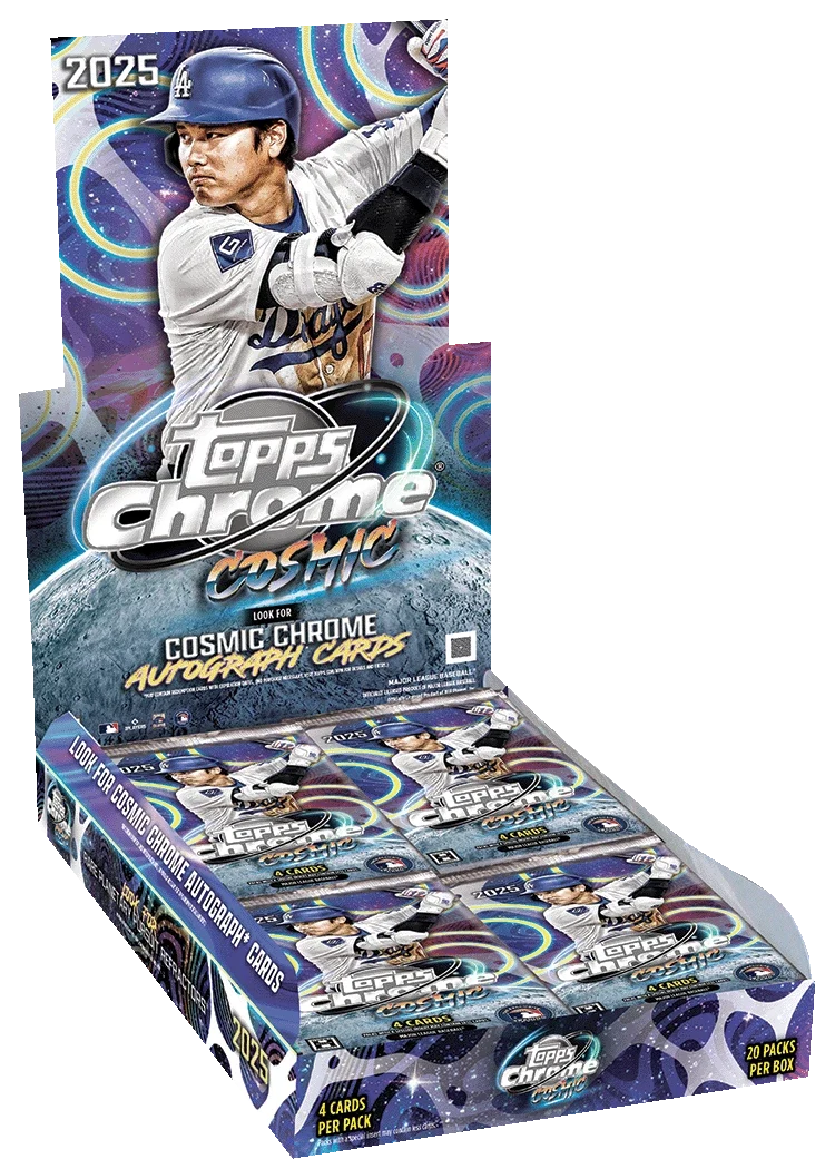 2025 TOPPS COSMIC CHROME HOBBY BOX (80 Cards) MLB Baseball Brand New Sealed QTY