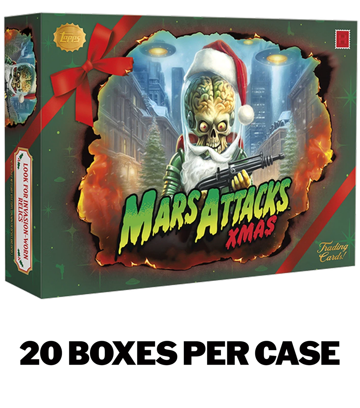 2026 TOPPS MARS ATTACKS XMAS CHRISTMAS 20-BOX HOBBY CASE Brand New Sealed QTY