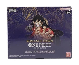 One Piece TCG: Romance Dawn (OP-01) Booster Box (1st Print) (Blue Bottom)