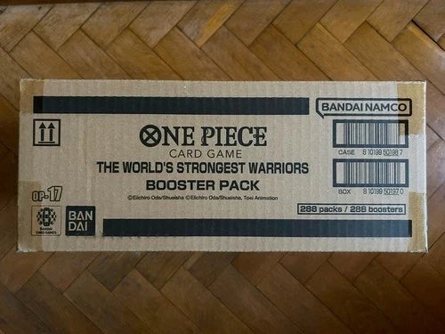 One Piece OP17 The World's Strongest Warriors 12 BOX BOOSTER CASE Sealed English