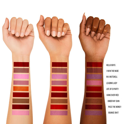 Sacha Cosmetics Intense Matte Lip Velvet Liquid Lipstick, Long-Lasting Velvet Matte Finish, 0.2 fl oz Pass The Money - dailyvitalstore