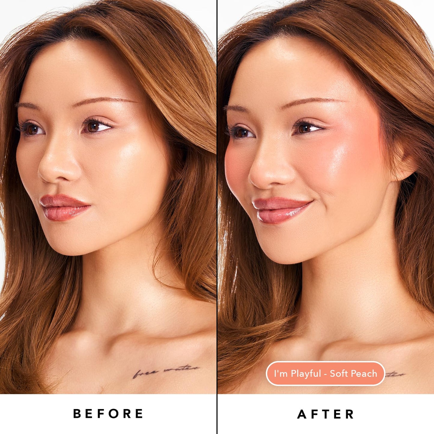 Sacheu Cheek STAY-N Liquid Blush for Cheeks — High Pigment, Buildable, Lightweight Cream Blush for Dewy & Radiant Flushed Cheeks — Long-lasting & Cruelty Free, I'm Playful - dailyvitalstore
