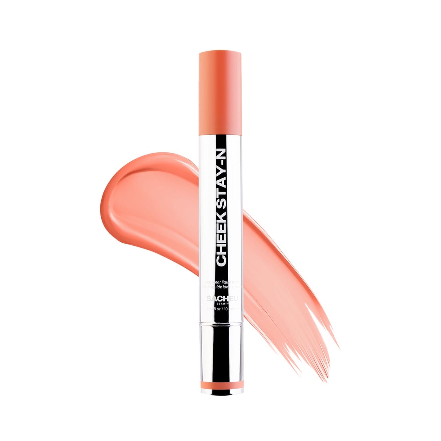 Sacheu Cheek STAY-N Liquid Blush for Cheeks — High Pigment, Buildable, Lightweight Cream Blush for Dewy & Radiant Flushed Cheeks — Long-lasting & Cruelty Free, I'm Playful - dailyvitalstore