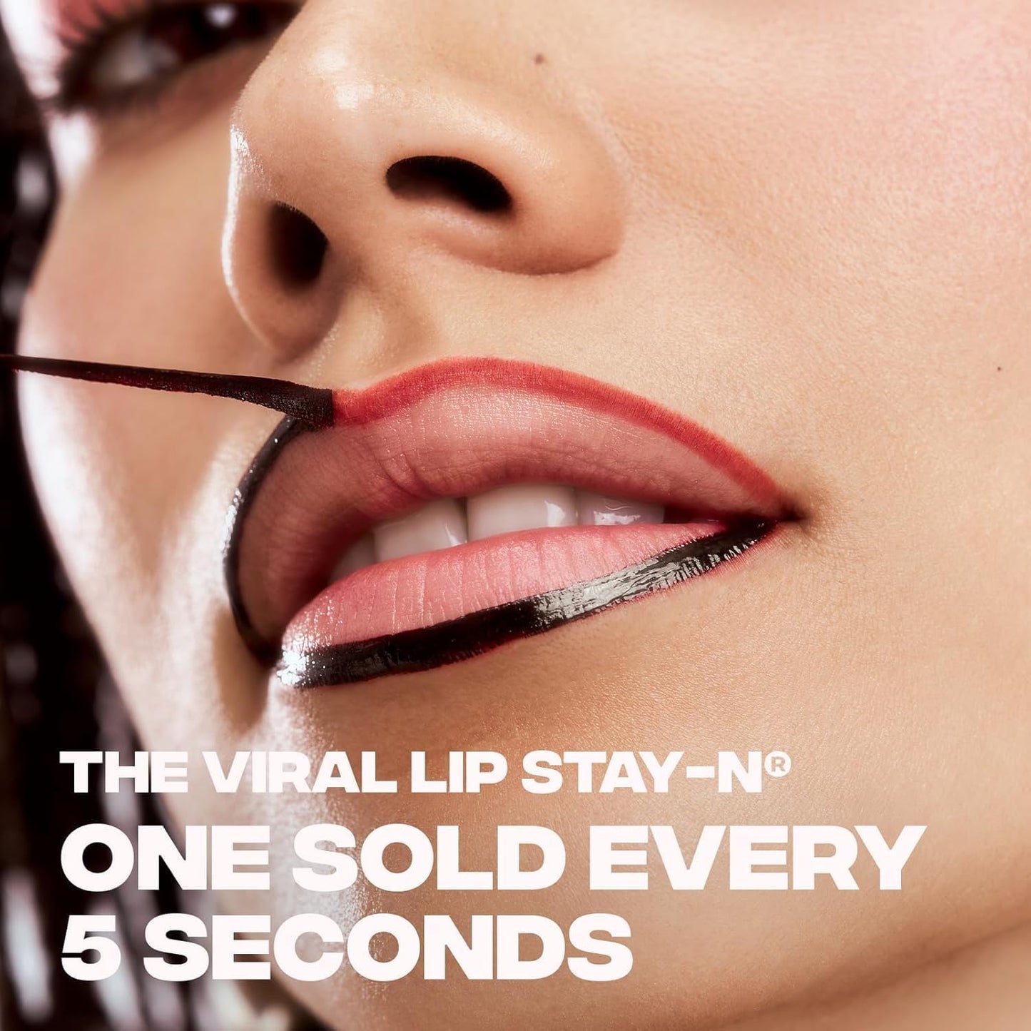 Sacheu Lip Liner STAY-N Peel Off Lip Stain — Long Lasting Waterproof Lip Tint with Hyaluronic Acid & Vitamin E — Transfer Proof Matte Finish, Vegan & Cruelty-Free (p-INKED) - dailyvitalstore