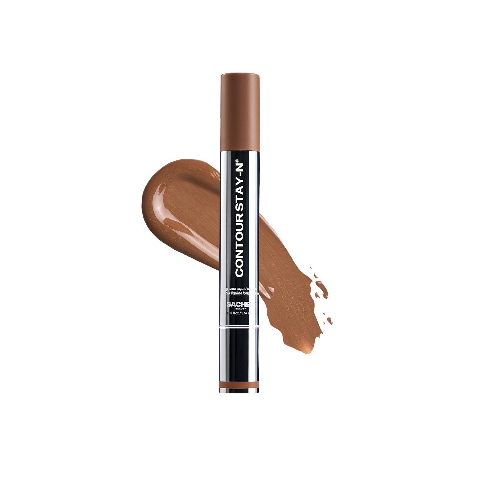 Sacheu Liquid Contour STAY-N Long Wear Cream Contour Makeup — Long Lasting, Blendable, & Lightweight Formula — Vegan & Cruelty-free, Giving Drama - dailyvitalstore