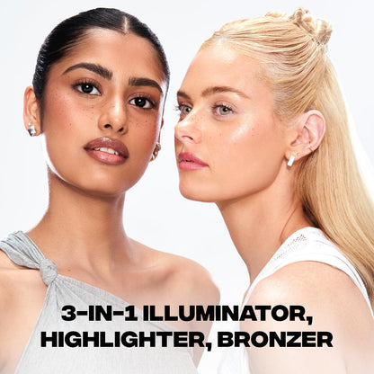 Sacheu Liquid Glow STAY-N Liquid Highlighter & Illuminator Makeup — 30ml Long Lasting Luminous Glow Lightweight Dewy Finish, Glow Getter - dailyvitalstore