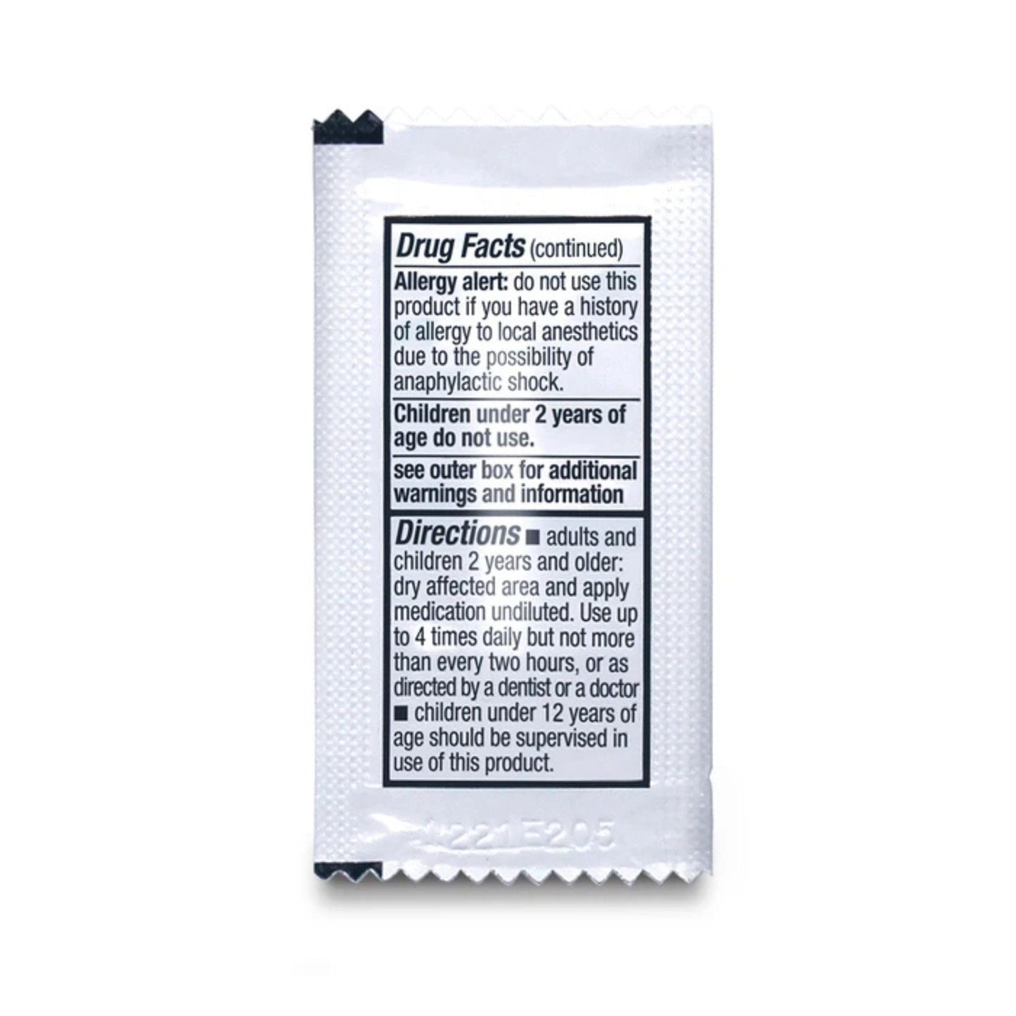Safetec Oral Pain Relief, .75 g Packets, Box of 144 - dailyvitalstore