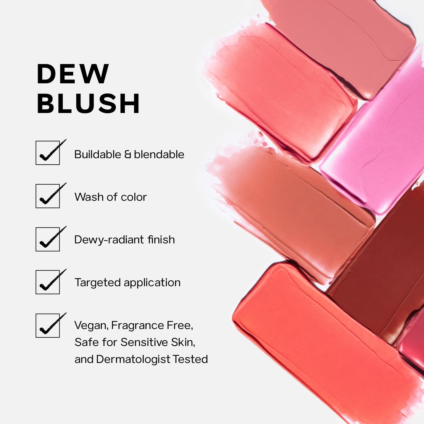 Saie Cheek Flush Duo - Dew Liquid Blush (.40 oz, Hottie), SuperSuede Baked Powder Blush (.01 oz, Stella) - Layerable, Skin-Nourishing Blushes for a Seamless Radiant Finish - dailyvitalstore