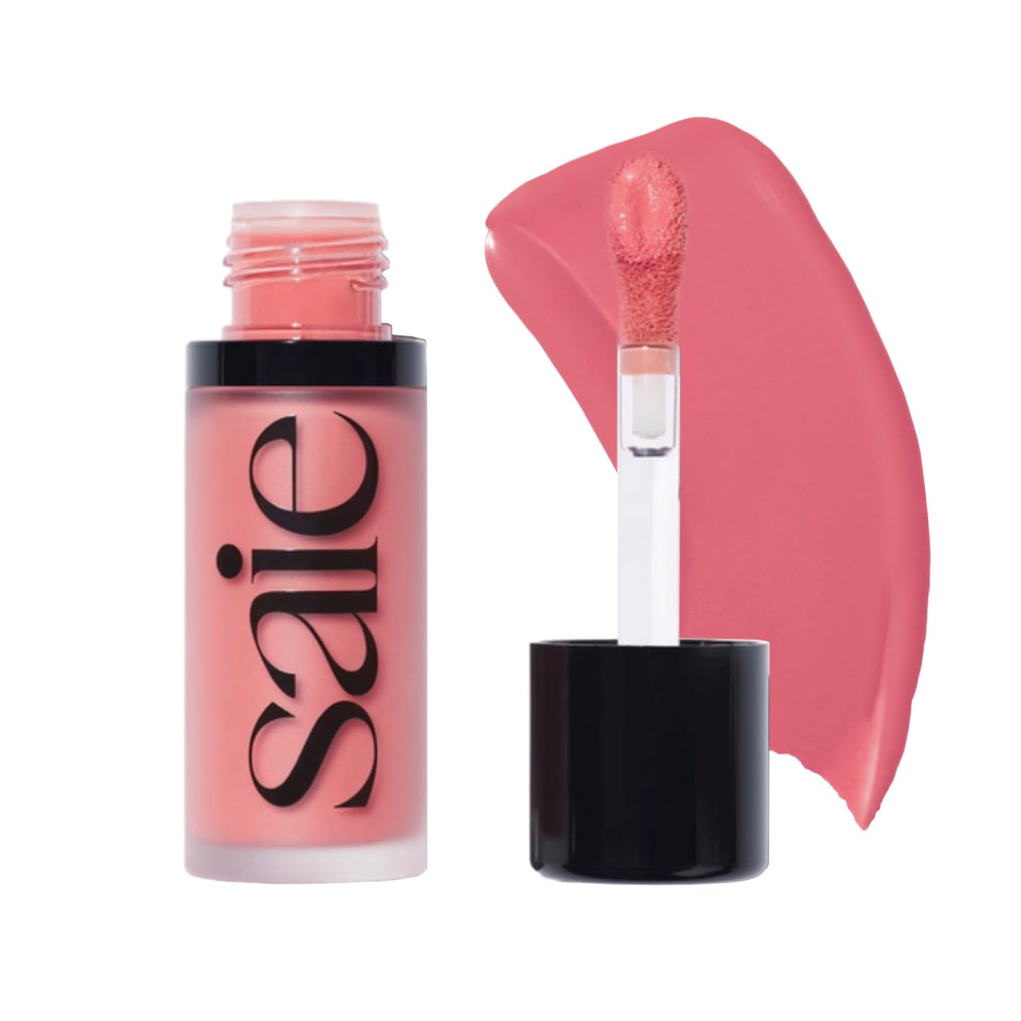 Saie Dew Liquid Blush for Cheeks - Hydrating Cream Blush Stick with a Blendable + Buildable Formula - Skincare Infused Dewy Cheek Tint for a Natural Flush - Glowy Makeup Essential - Sweetie (.40 oz) - dailyvitalstore