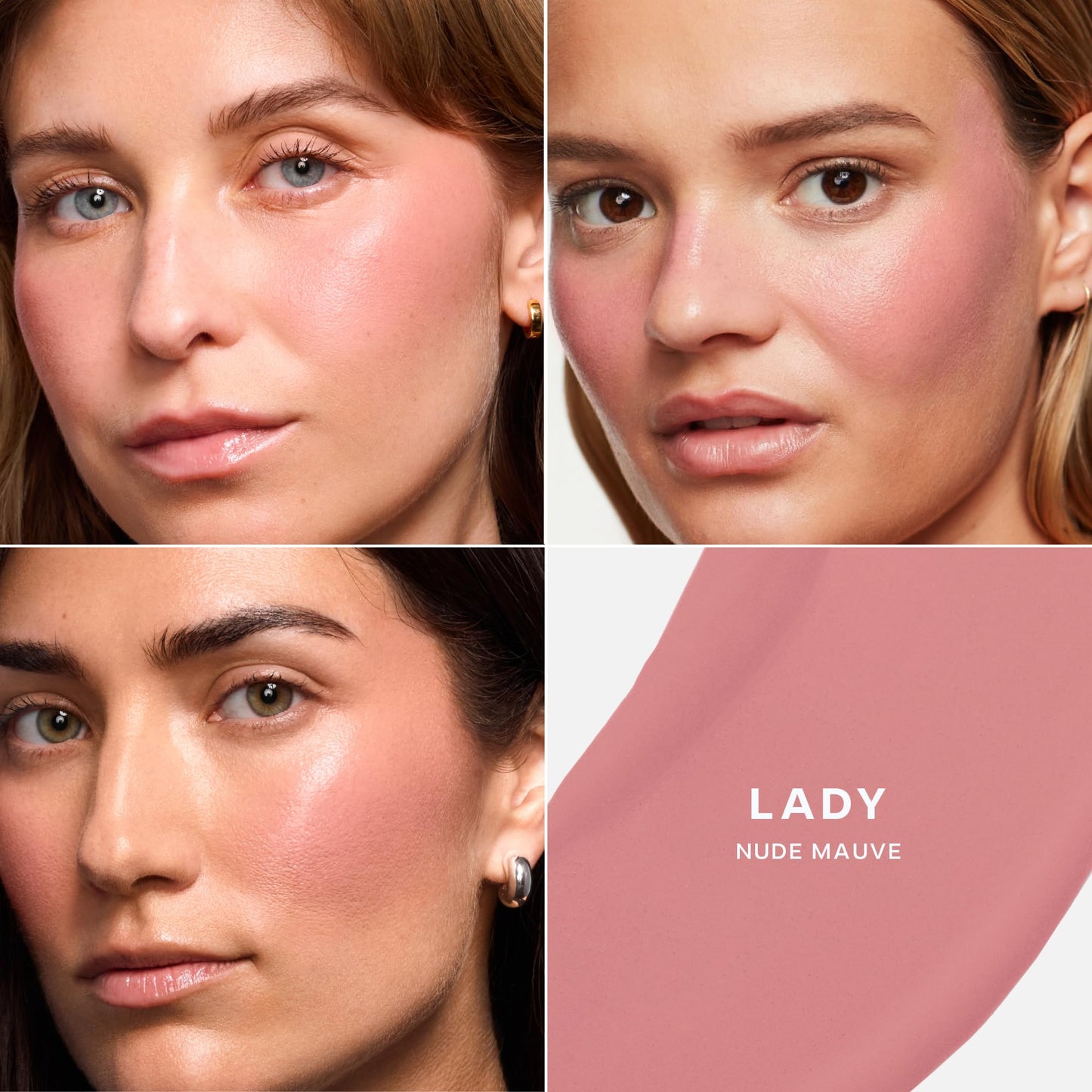 Saie Dewy Glow Duo - Dew Liquid Blush Lady (.40 oz), Mini Glowy Super Gel Warmglow (.5 oz) - Radiant Cheek Tint & Illuminating Primer for a Natural, Lit-From-Within Finish - dailyvitalstore
