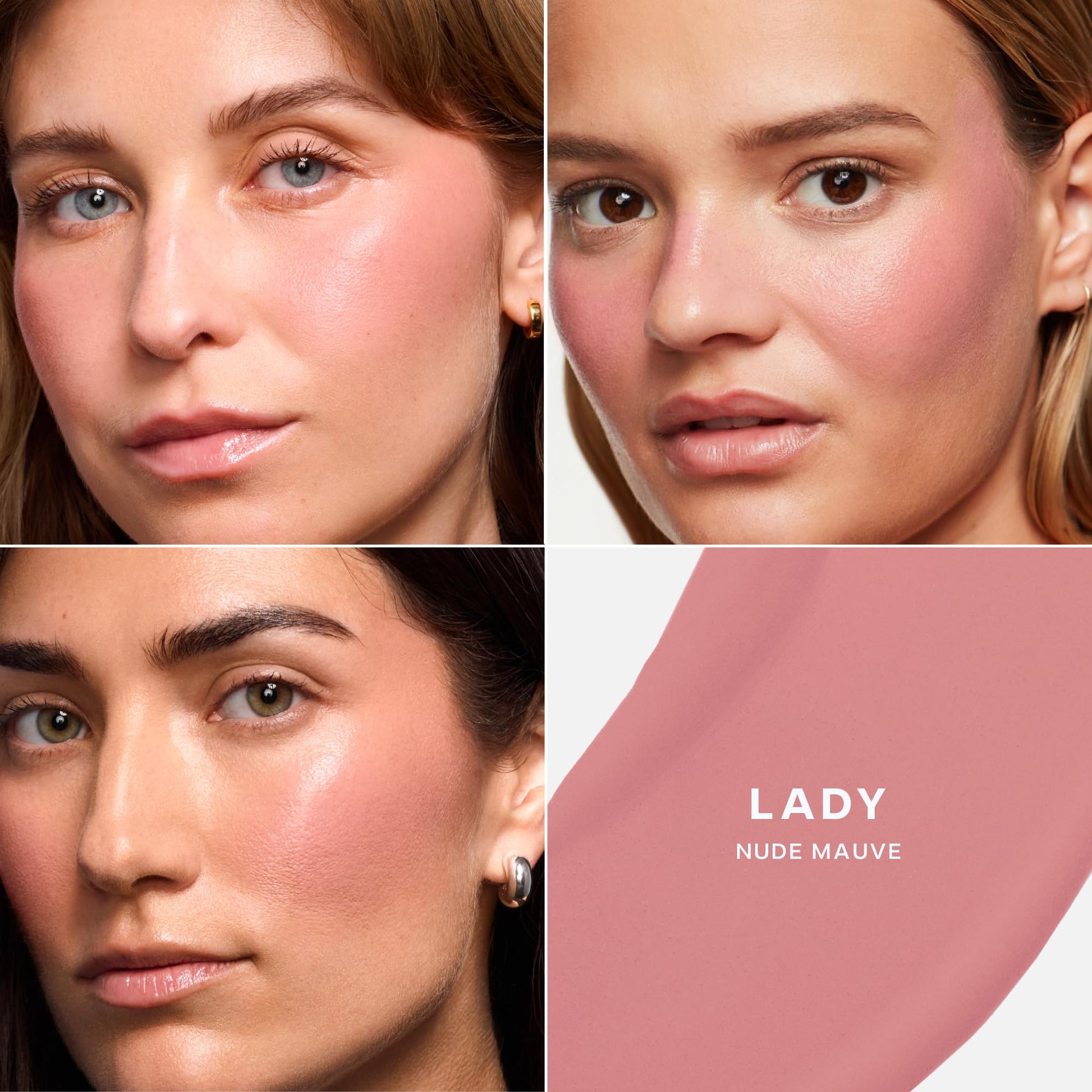 Saie Dewy Glow Duo - Dew Liquid Blush Lady (.40 oz), Mini Glowy Super Gel Warmglow (.5 oz) - Radiant Cheek Tint & Illuminating Primer for a Natural, Lit-From-Within Finish - dailyvitalstore