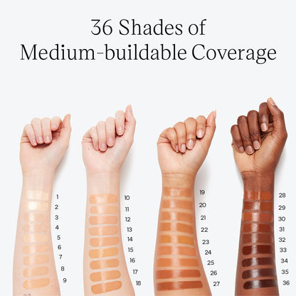 Saie Glowy Super Skin Tint Liquid Foundation - Weightless + Dewy Foundation with Lightweight Medium Coverage - Hydrating Face Makeup + Skin Care Serum Hybrid with Hyaluronic Acid - Shade 11 (1.01 oz) - dailyvitalstore