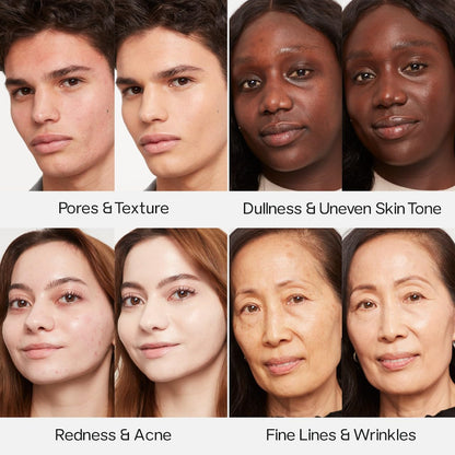 Saie Glowy Super Skin Tint Liquid Foundation - Weightless + Dewy Foundation with Lightweight Medium Coverage - Hydrating Face Makeup + Skin Care Serum Hybrid with Hyaluronic Acid - Shade 11 (1.01 oz) - dailyvitalstore