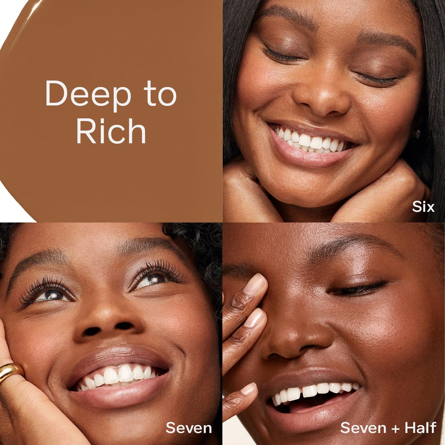 Saie Hydrabeam Under Eye Brightener - Sheer + Hydrating Concealer with Glycerin, Squalane + Cucumber Extract - Brightening Under Eye Concealer + Corrector for Even, Glowing Skin - Shade 6 (0.2 oz) - dailyvitalstore