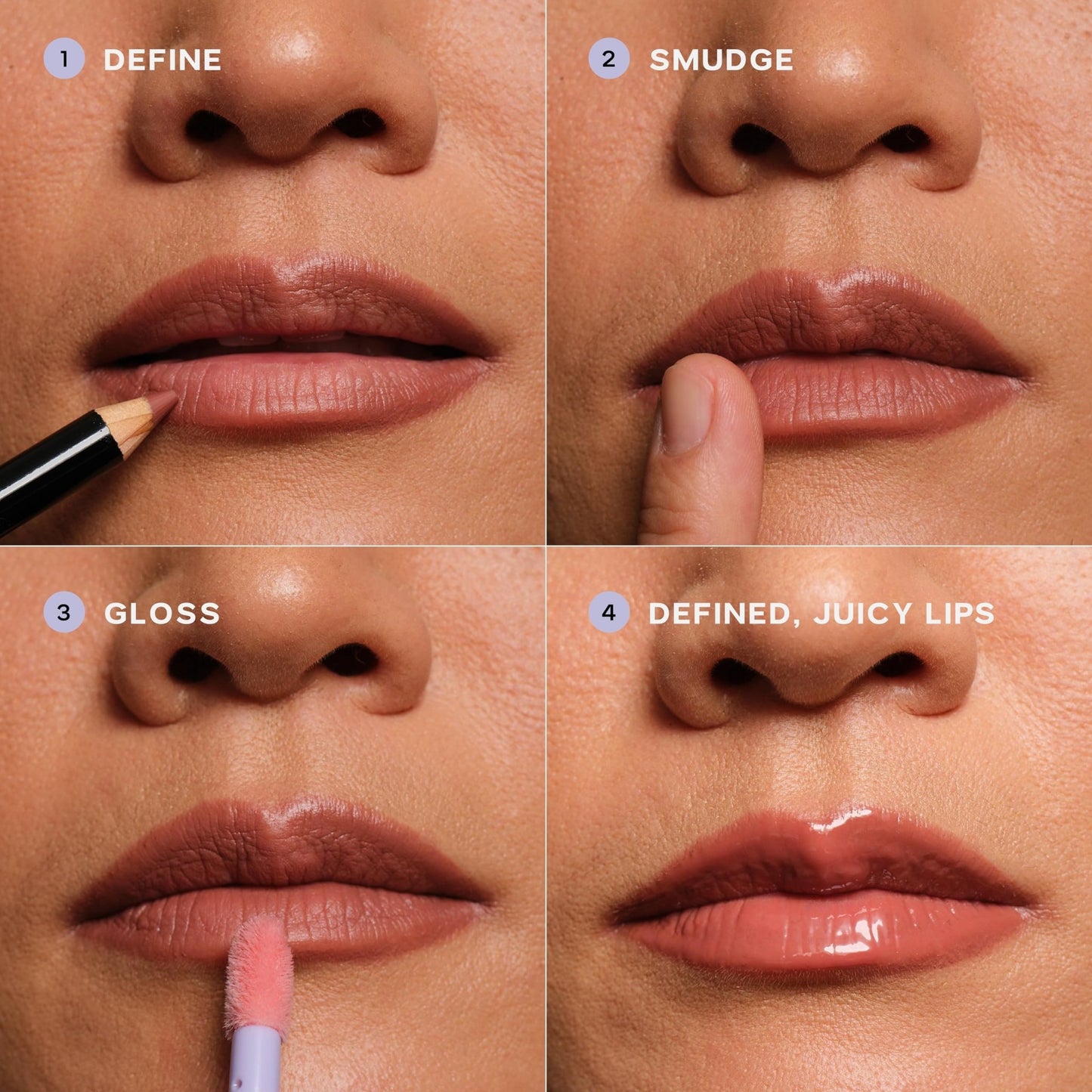 Saie Lip Liner 101 - Lip Pencil Made with a Creamy, Soft Matte Formula for a Naturally Framed or Fully Filled Look - Supercharged with Shea Butter & Jojoba Oil - Tease (.05 oz) - dailyvitalstore
