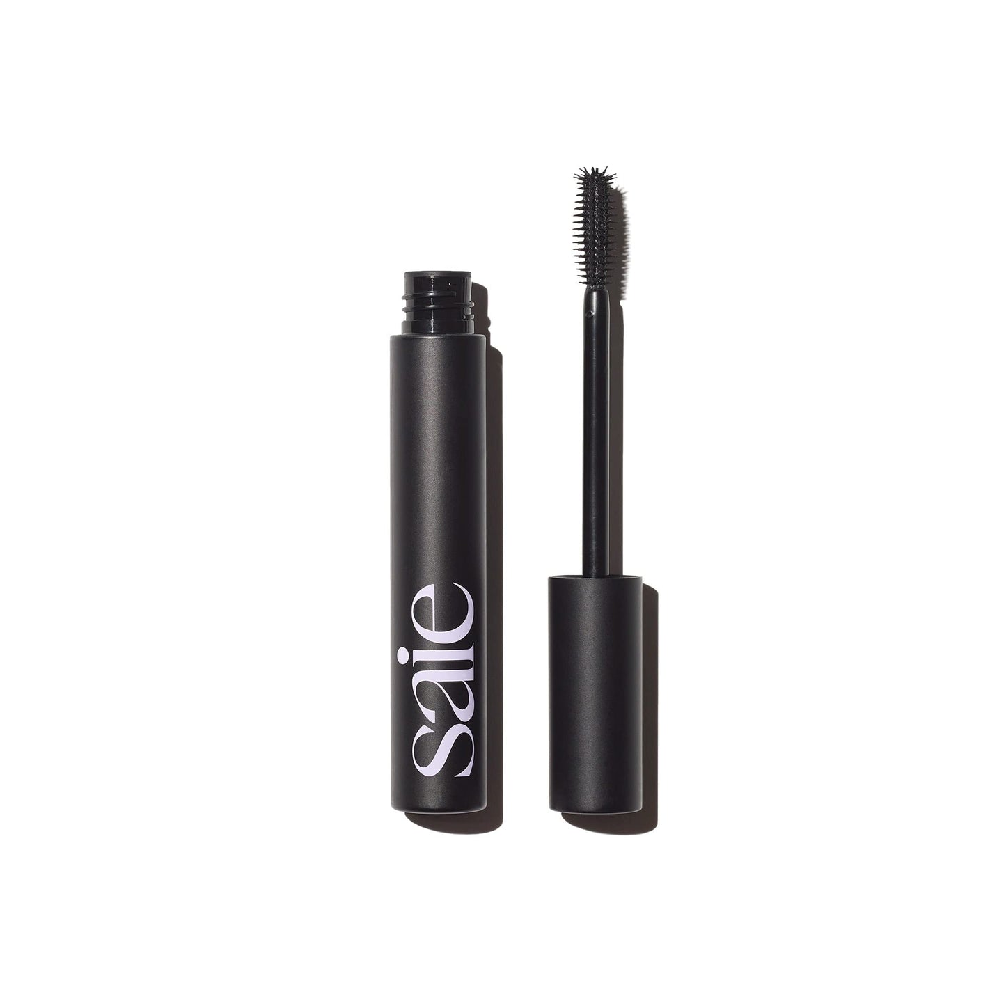 Saie Mascara 101 - Lash Lengthening Mascara for Thick, Bold, Lifted Lashes - Buildable Eye Makeup Formulated to Strengthen and Condition with Rich Nutrients - Black (0.31 oz) - dailyvitalstore