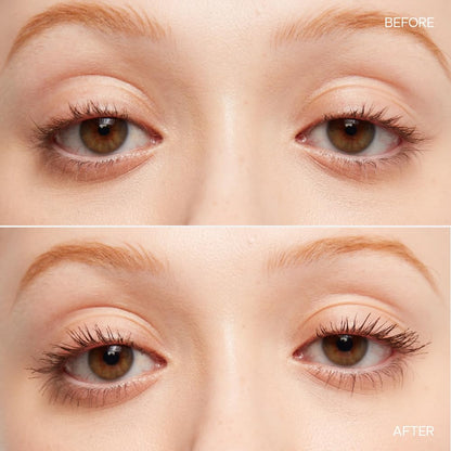 Saie Mascara 101 - Lash Lengthening Mascara for Thick, Bold, Lifted Lashes - Buildable Eye Makeup Formulated to Strengthen and Condition with Rich Nutrients - Brown (0.31 oz) - dailyvitalstore