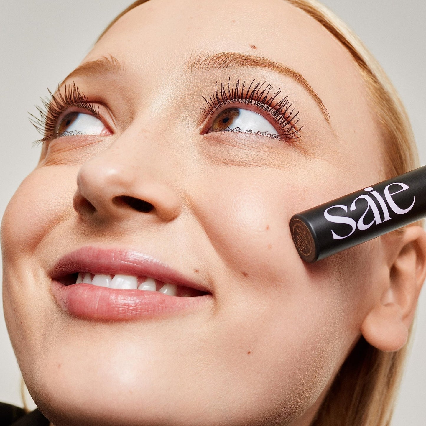 Saie Mascara 101 - Lash Lengthening Mascara for Thick, Bold, Lifted Lashes - Buildable Eye Makeup Formulated to Strengthen and Condition with Rich Nutrients - Brown (0.31 oz) - dailyvitalstore