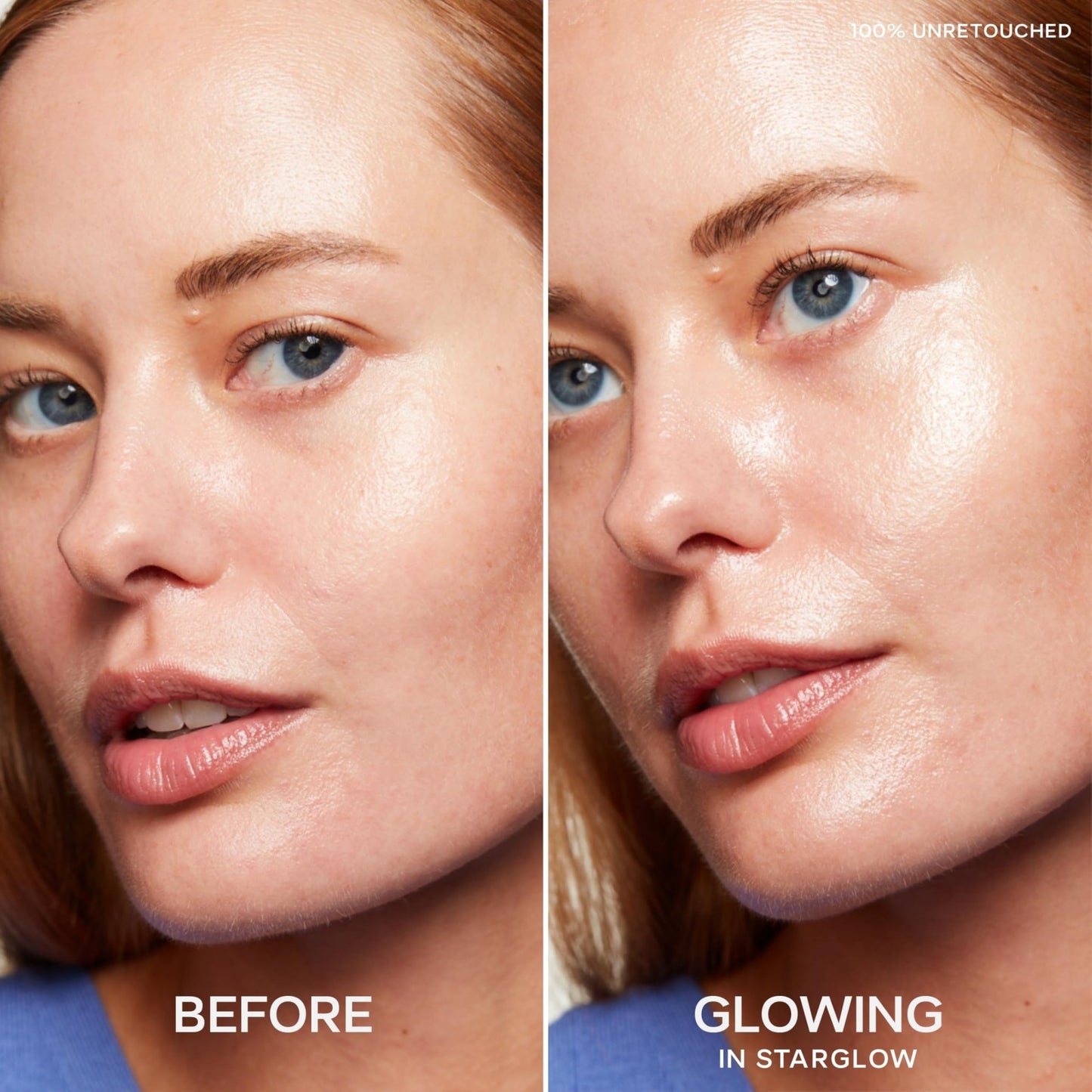 Saie Mini Glowy Super Gel - Hydrating Makeup Primer and Illuminating Glow Serum Enriched with Vitamin C and Squalane Oil - All-Over Liquid Highlighter Makeup for Instant Glass Skin - Starglow (0.5 oz) - dailyvitalstore
