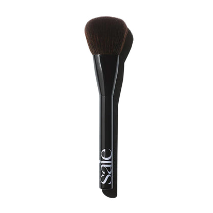 Saie Powder Blush Brush - Fluffy Makeup Brush for Cheeks - Ultra-Soft Tapered Bristles for a Precise, Diffused Application - For Pressed or Loose Powder Face Makeup, Bronzer + Blush - Vegan (1 Count) - dailyvitalstore