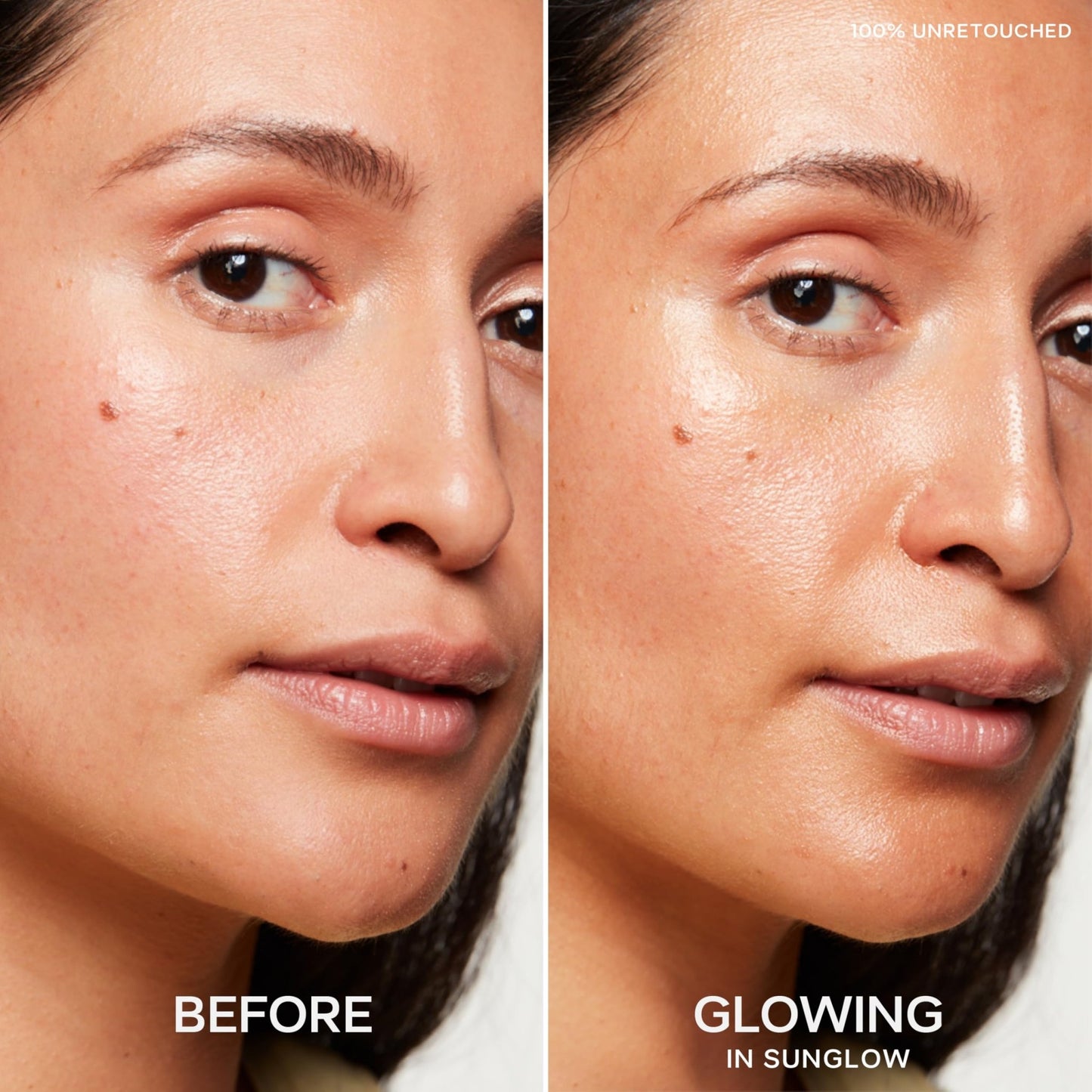 Saie Radiant Glow Duo - Dew Bronze Soft-Focus Liquid Bronzer in Sail (0.4 oz) & Mini Glowy Super Gel Lightweight Illuminator in Sunglow (0.5 oz), Hydrating Makeup Essentials for a Sun-Kissed Glow - dailyvitalstore