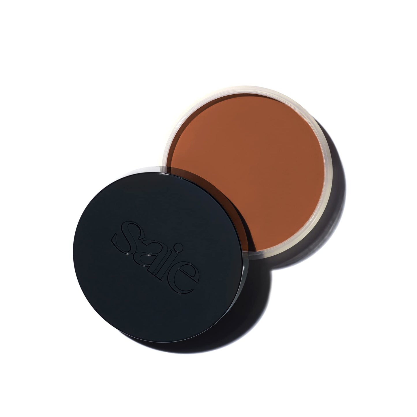 Saie Sun Melt Cream Bronzer - Buildable Balm Face Bronzer for Effortless Sculpting - Cream Contour Enriched with Vitamin C, Nourishing Skincare Ingredients & a Natural Finish - Tan Bronze (1 oz) - dailyvitalstore