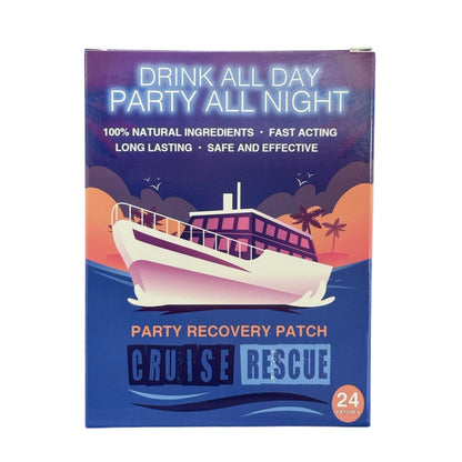 SAILPAK Cruise Rescue Cruise Relief Patch for Cruisers 24 Pack - dailyvitalstore