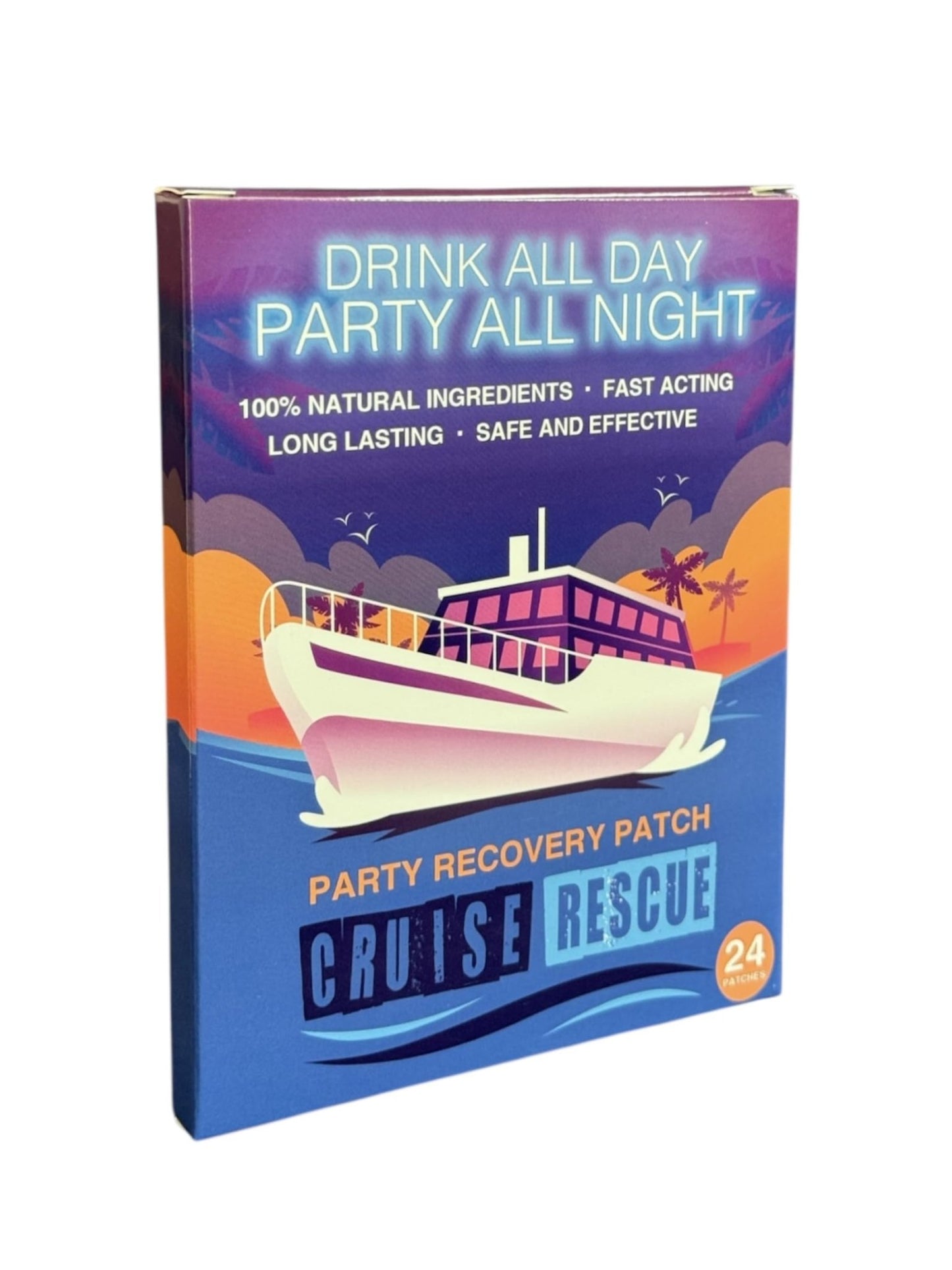SAILPAK Cruise Rescue Cruise Relief Patch for Cruisers 24 Pack - dailyvitalstore