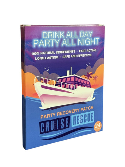 SAILPAK Cruise Rescue Cruise Relief Patch for Cruisers 24 Pack - dailyvitalstore