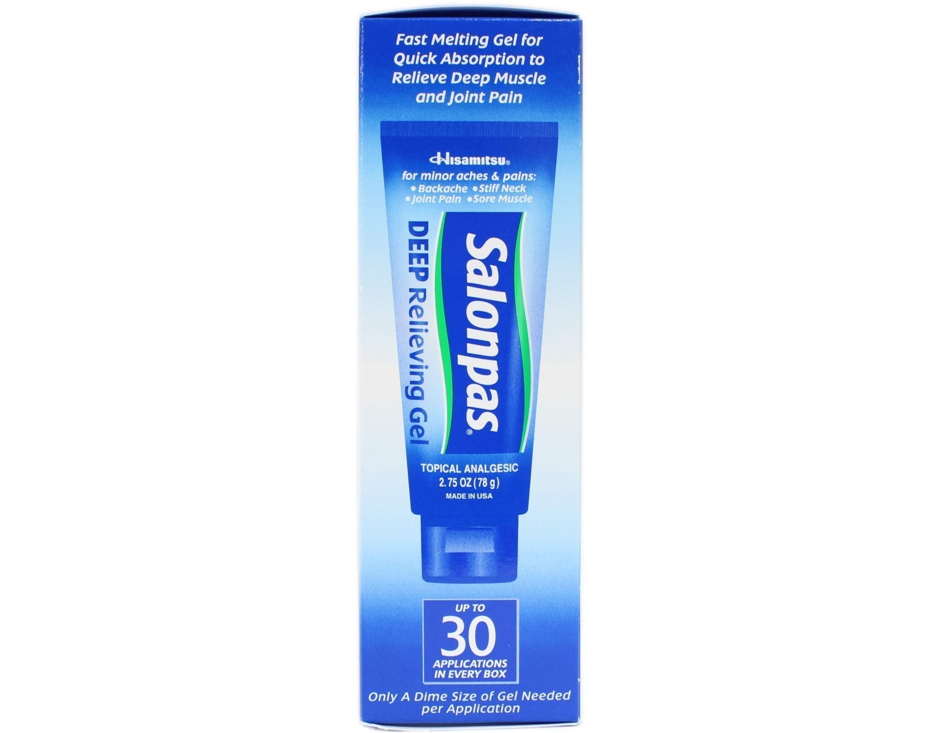 Salonpas Deep Pain Relieving Gel, 2.75 Oz (Pack of 2) - dailyvitalstore