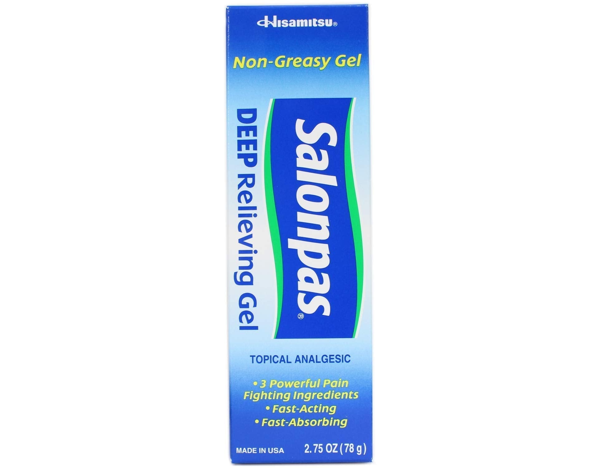 Salonpas Deep Pain Relieving Gel, 2.75 Oz (Pack of 2) - dailyvitalstore