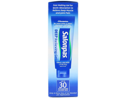 Salonpas Deep Pain Relieving Gel 2.75oz by Salonpas - dailyvitalstore